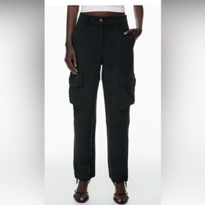 Aritzia Black Straight Leg Pants
